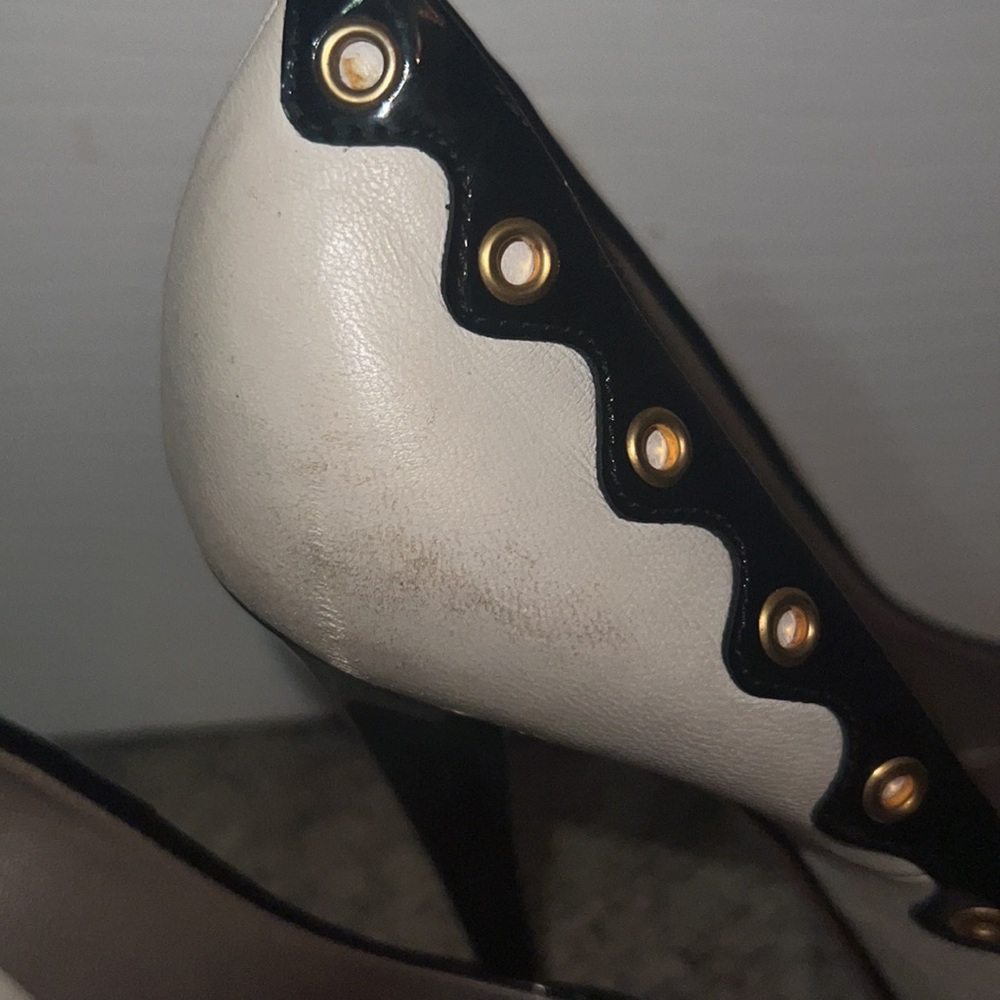 Versace Peep-Toe Pumps - Picture 5 of 11